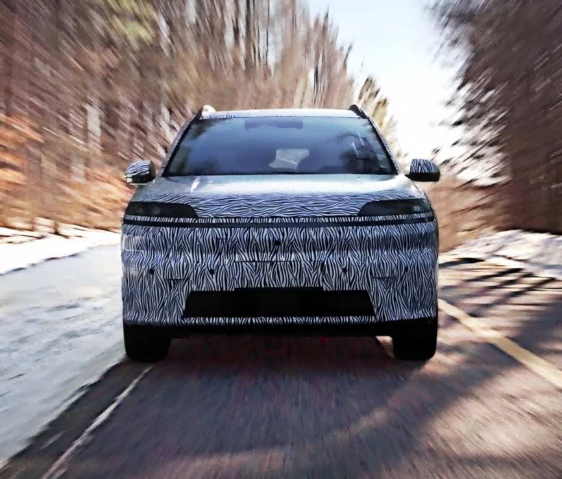 Elexio's Feijing Hyundai дебютирует 7 мая и расположен как чистый - электрический внедорожник.