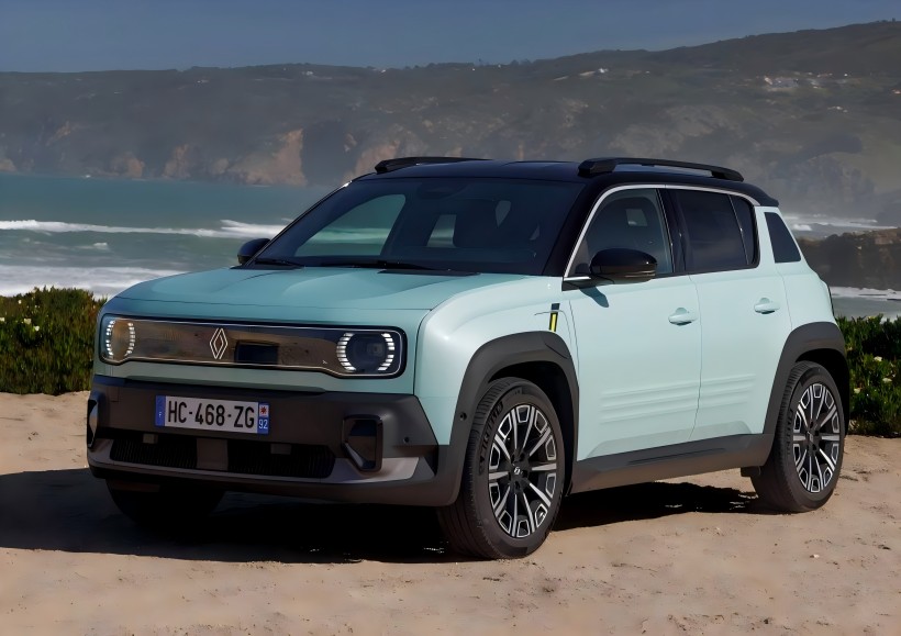 Официальные изображения Renault 4 Ee-Tech выпустили: опция светло-зеленой краски добавлена, ожидается, что в 2025 году выезжают на рынке за границей